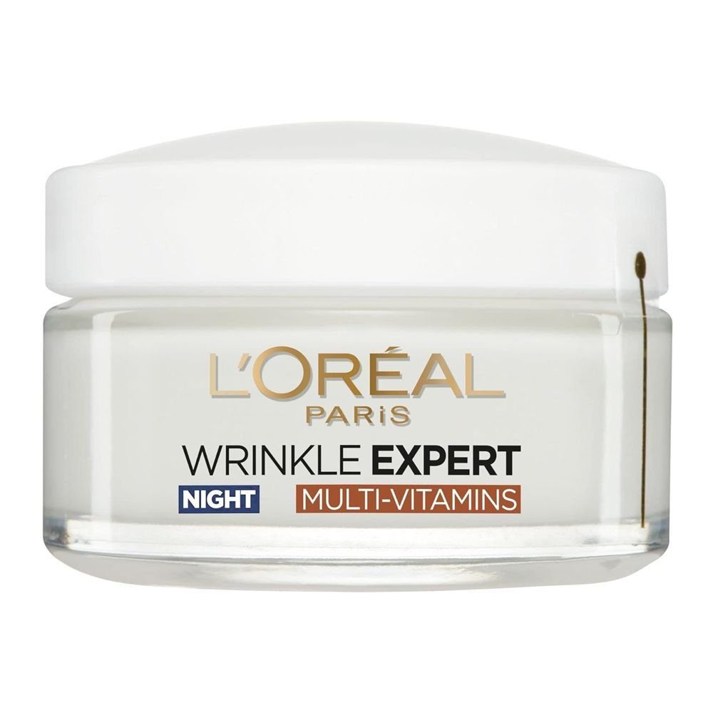 Loreal Wrinkle Expert, 65+Multivitamins, Anti-Wrinkle Fortifying Night Cream (50ml)