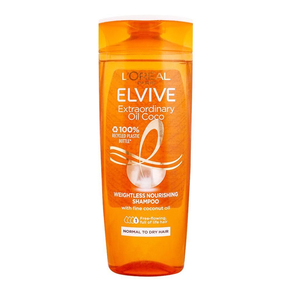 Loreal Paris Elvive Extraordinary Oil Coco Weightless Nourishing Shampoo (400ml)