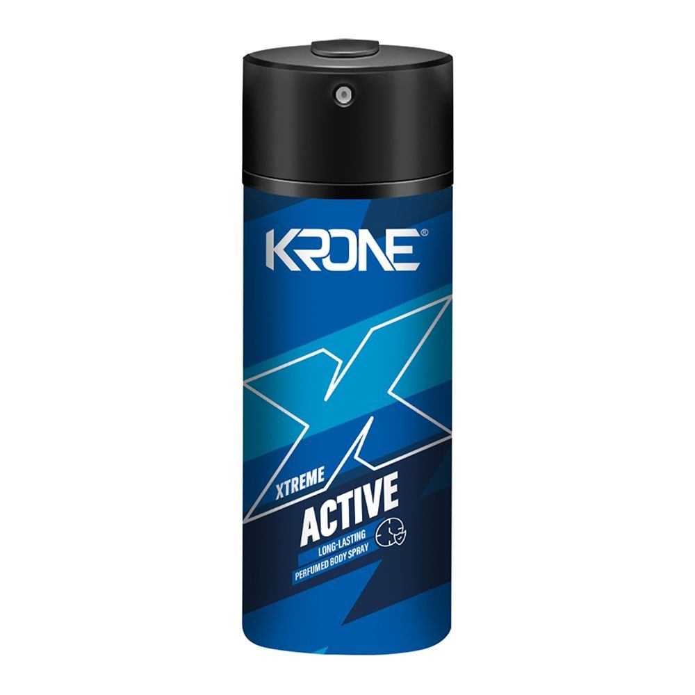 Krone Xtreme Active Body Spray (150ml)