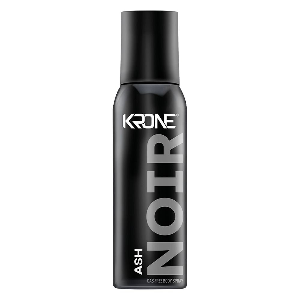 Krone Noir Ash Gas-Free Body Spray (120ml)