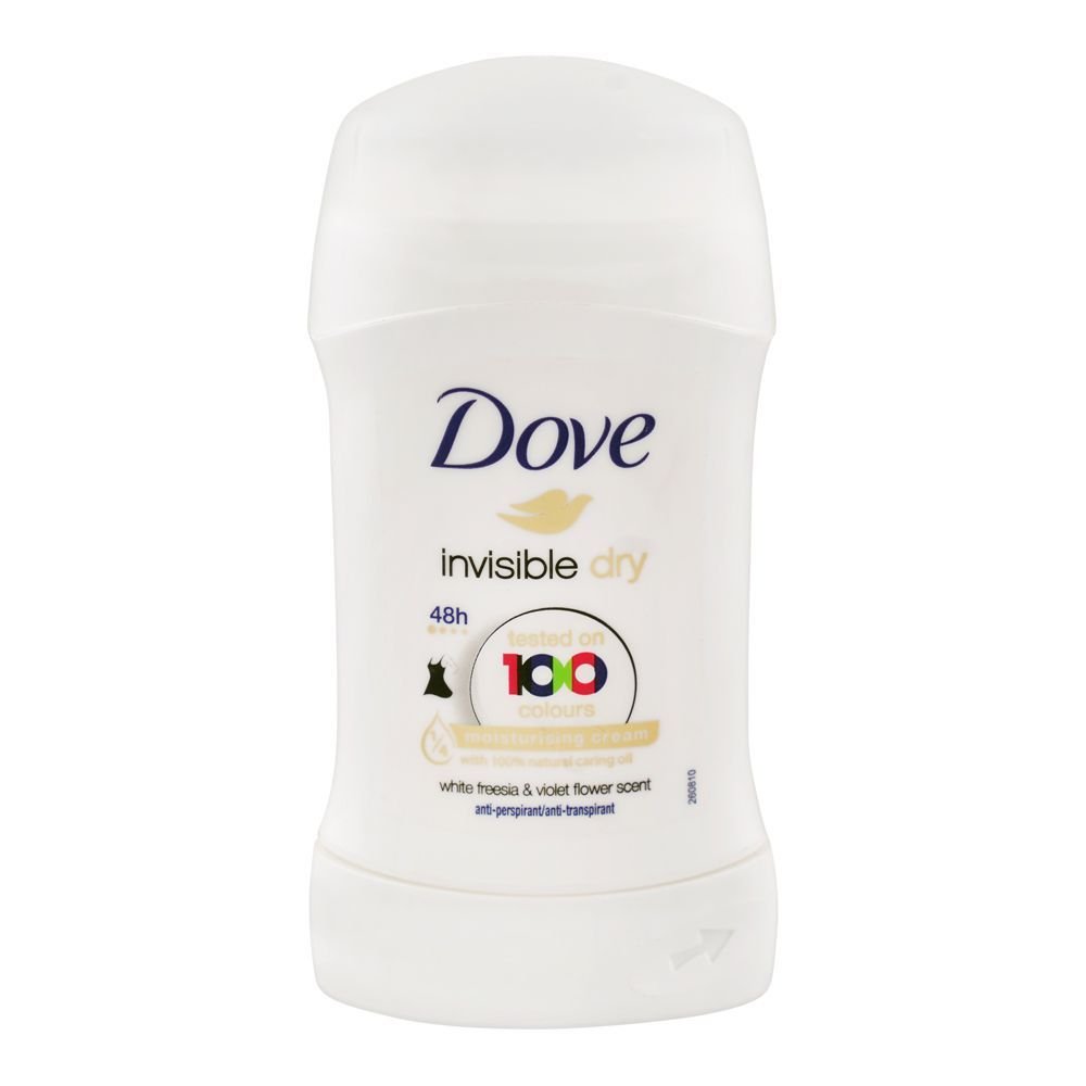 Dove Invisible Dry White Freesia & Violet Flower Scent Anti-Perspirant & Anti-Transpirant Deo Stick (40gm)