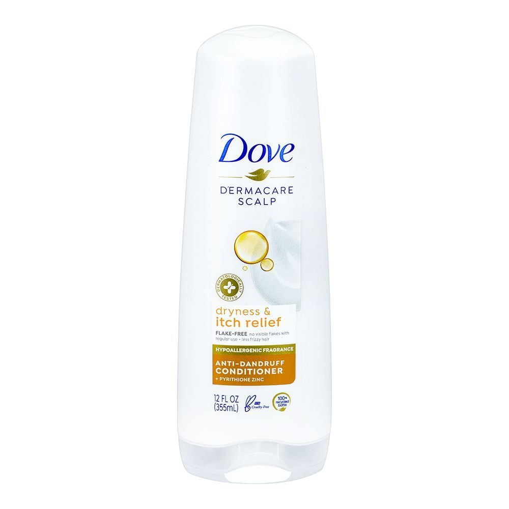 Dove Dermacare Scalp Dryness & Itch Relief Anti-Dandruff Conditioner (355ml)
