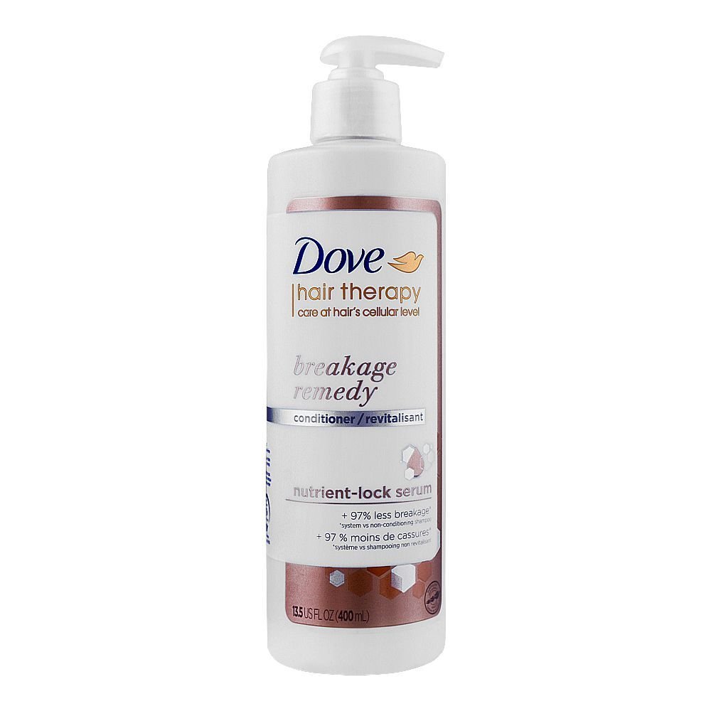 Dove Hair Therapy Breakage Remedy Nutrient-Lock Serum Conditioner (400ml)