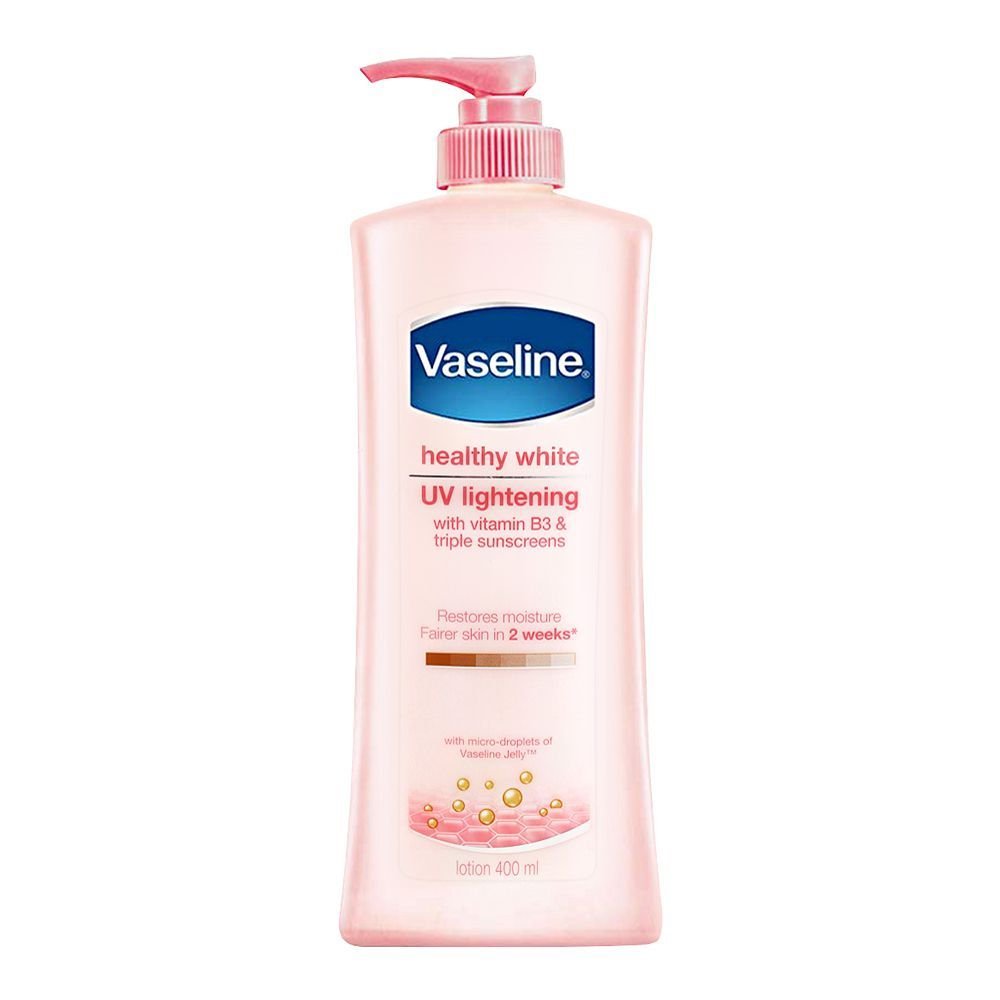 Vaseline Healthy White Uv Lightening Sunscreen Lotion (400ml)