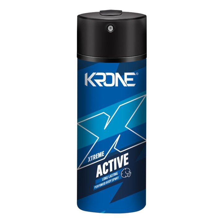 Krone Xtreme Active Body Spray (150ml)