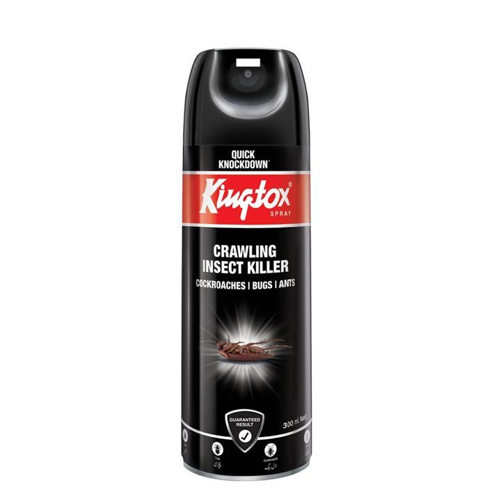 Kingtox Crawling Insect Killer (Black) 300ml