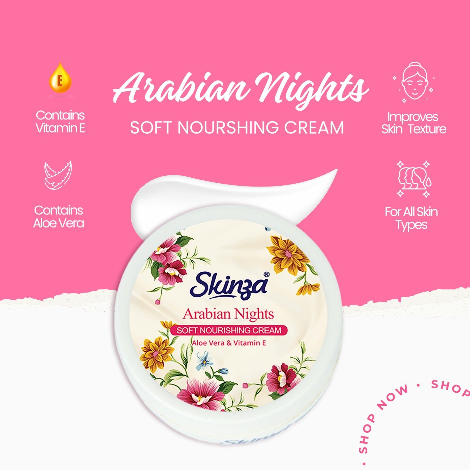 Skinza Arabian Nights Nourishing Cream (150ml)