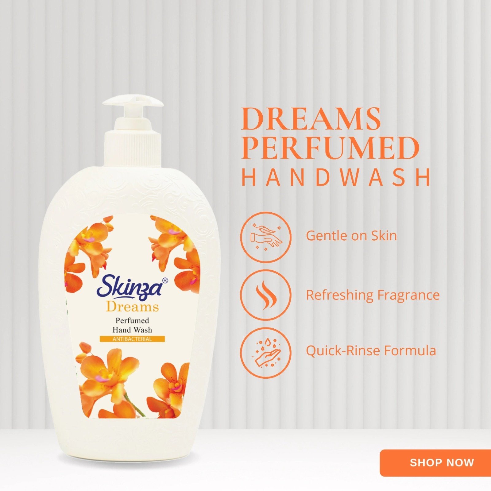Skinza Dreams Perfumed Handwash (500ml)