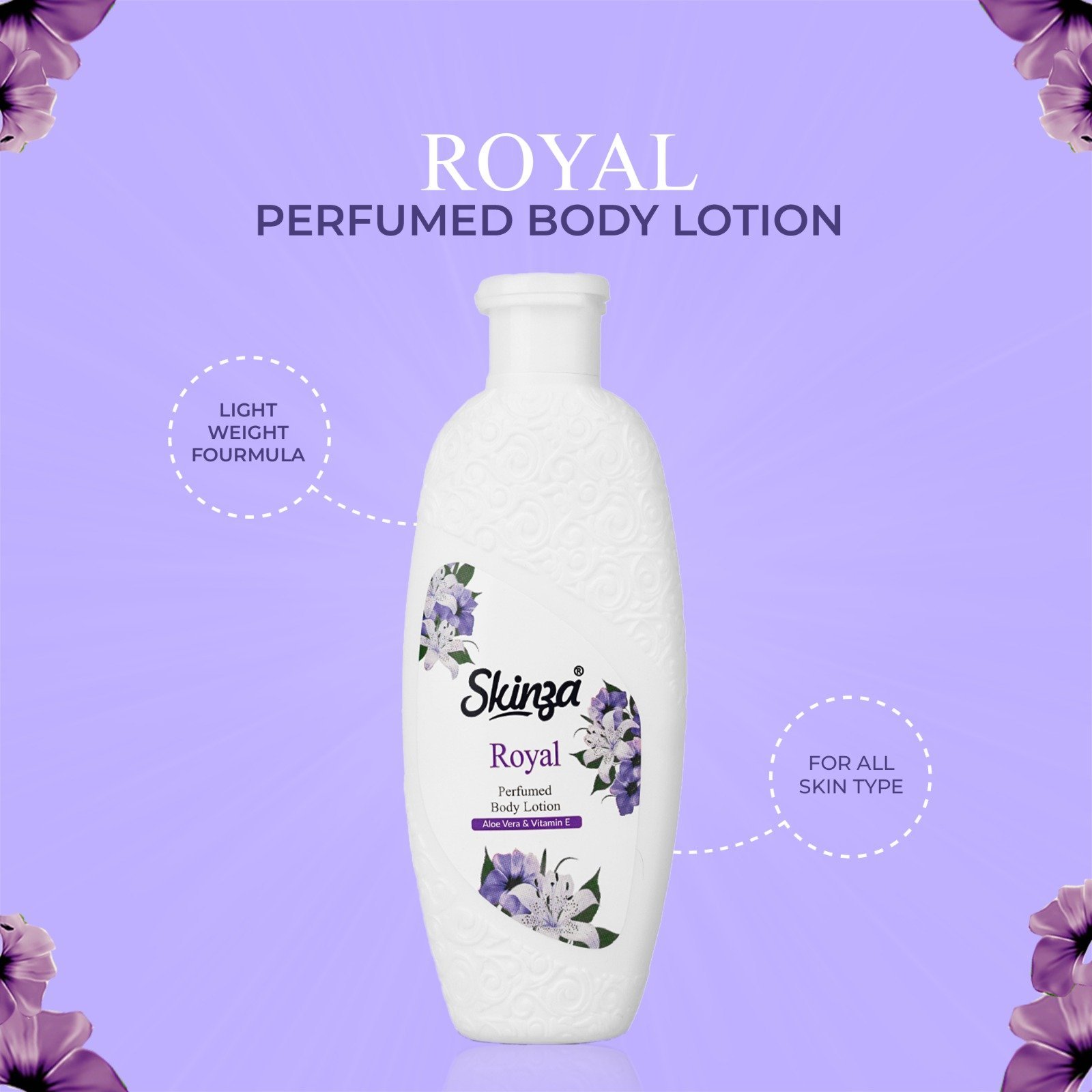Skinza Royal Perfumed Body Lotion (110ml)