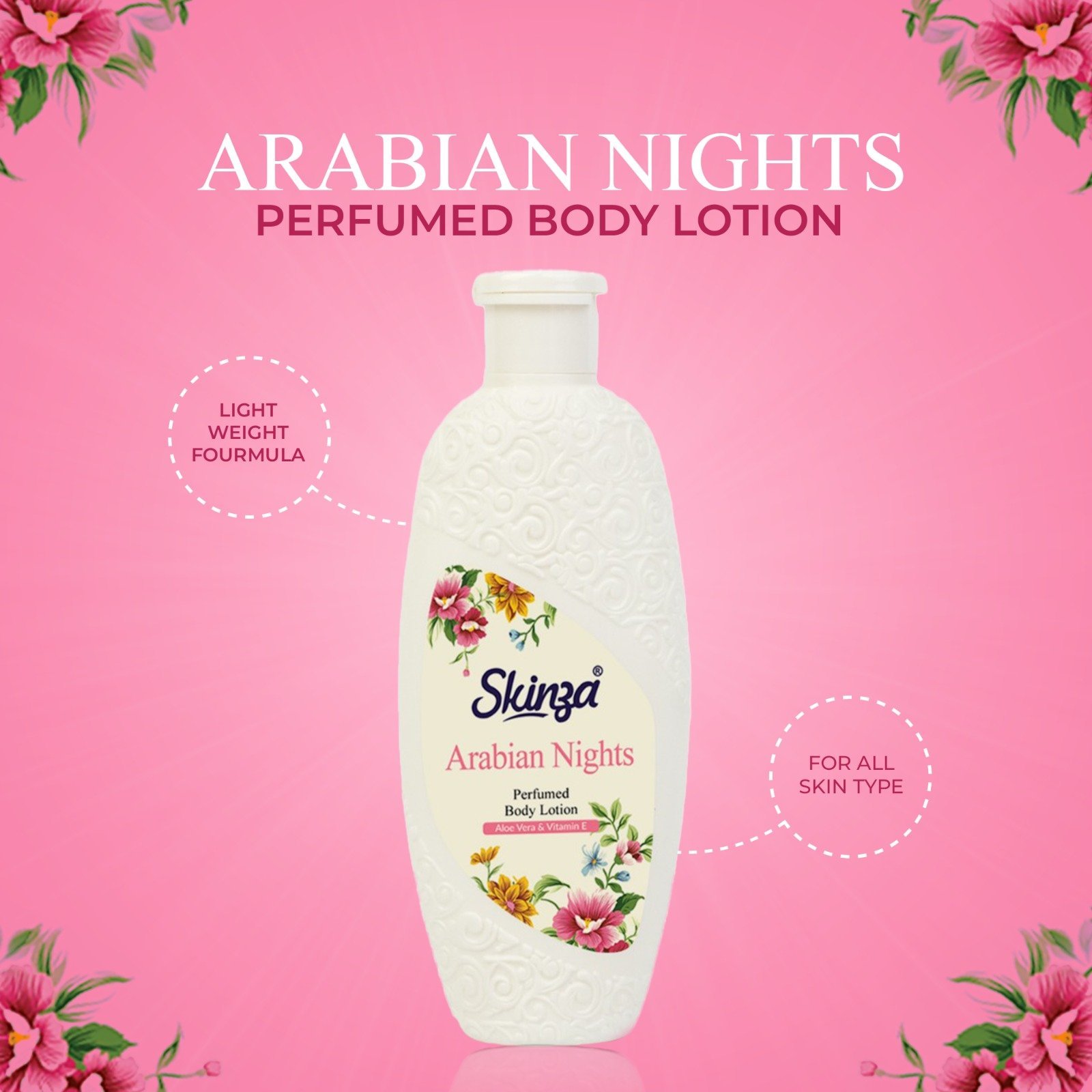 Skinza Arabian Night Perfumed Body Lotion (220ml)