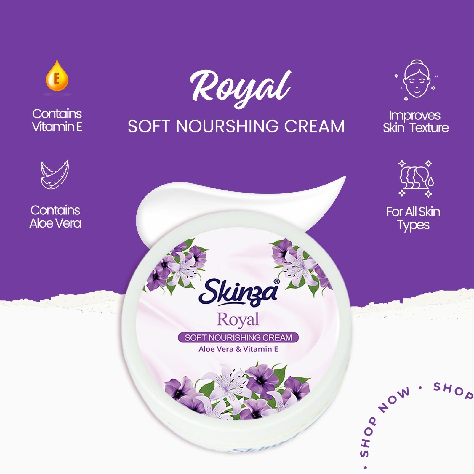 Skinza Royal Nourishing Cream (150ml)