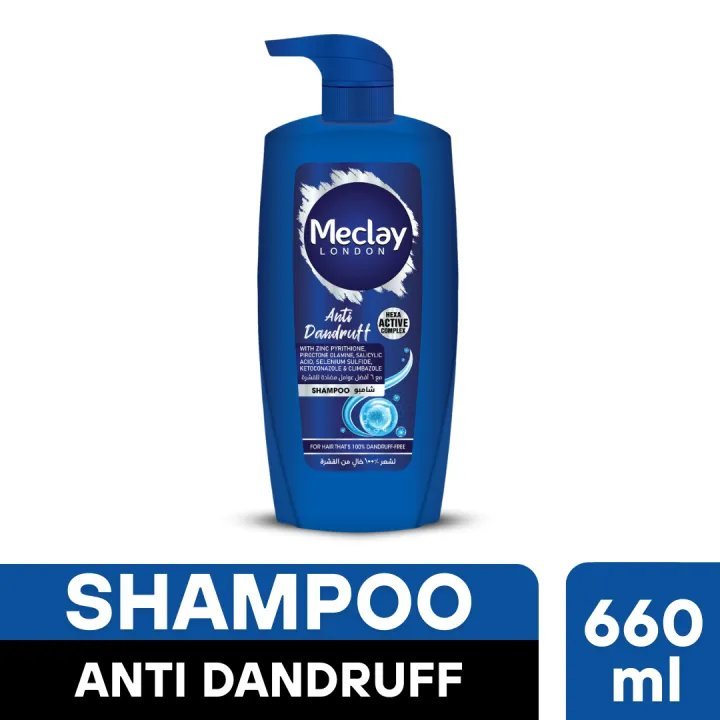 Meclay London Anti Dandruff Shampoo (660ml)