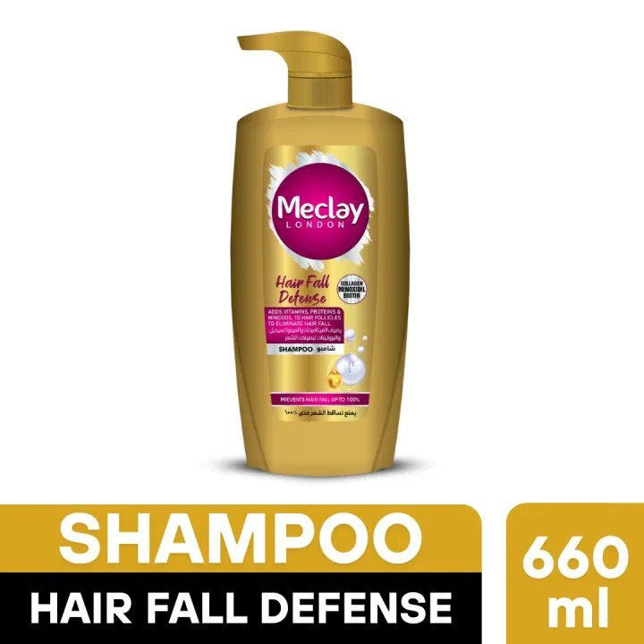Meclay London Hair Fall Defense Shampoo (660ml)