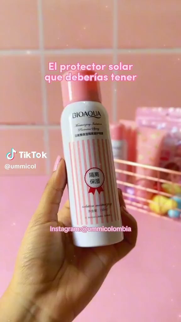 Bioaqua Waterproof & Oil Control Moisturizing Isolation Protective Glowing Body Spray Hydrating & Skin Shield Mist (150ml)