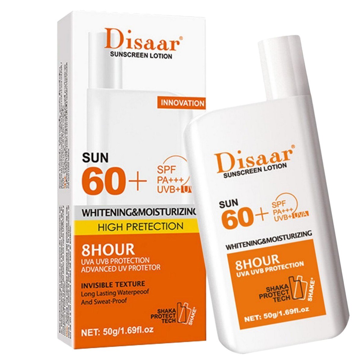 Disaar Sun Screen Lotion Spf Cream Spf Max 60 Oil Free Uva/Uvb Protection (50gm)