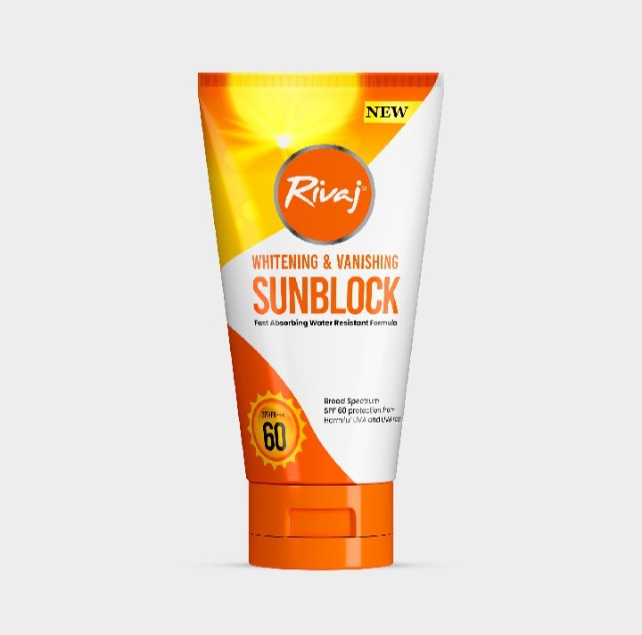 Rivaj Uk Whitening And Vanishing Sunblock Spf60 (100ml)