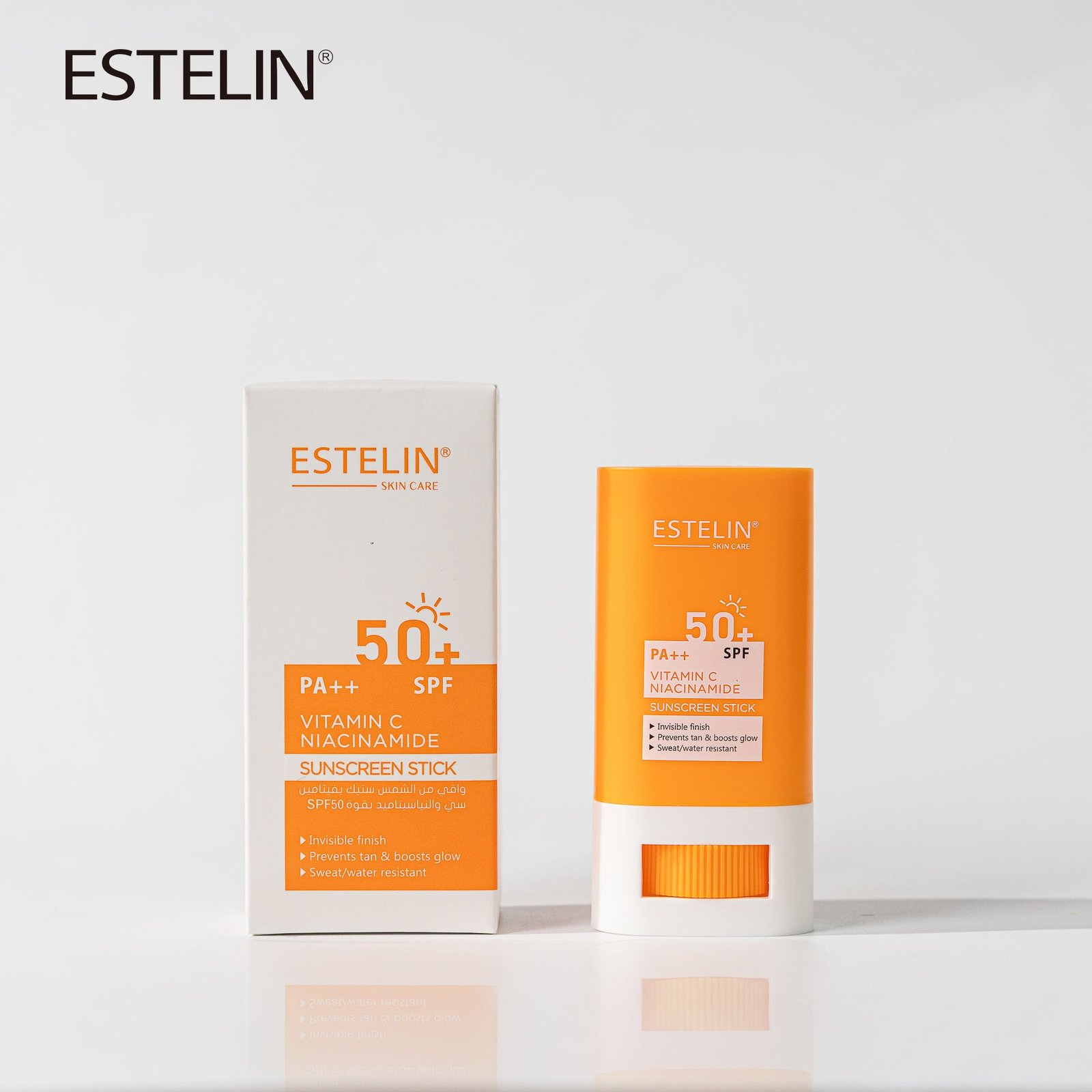 Estelin Skin Care Vitamin C Niacinamide Sunscreen Stick Spf 50