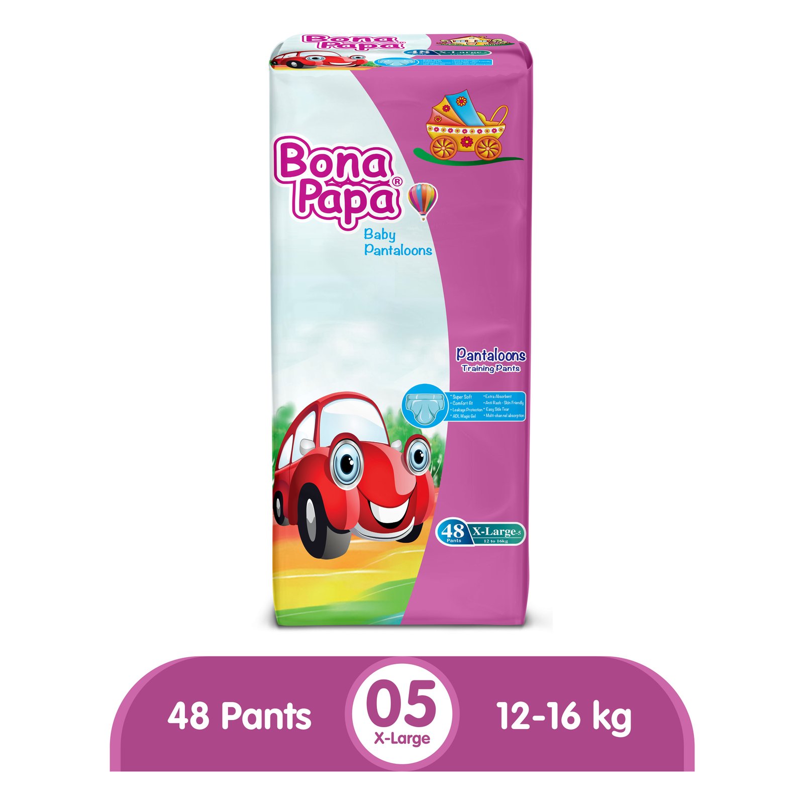 Bona Papa Pantaloons | Jumbo Pack Xl Size 5 | 48 Pcs