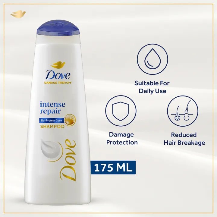 Dove Shampoo Intense Repair (175ml)