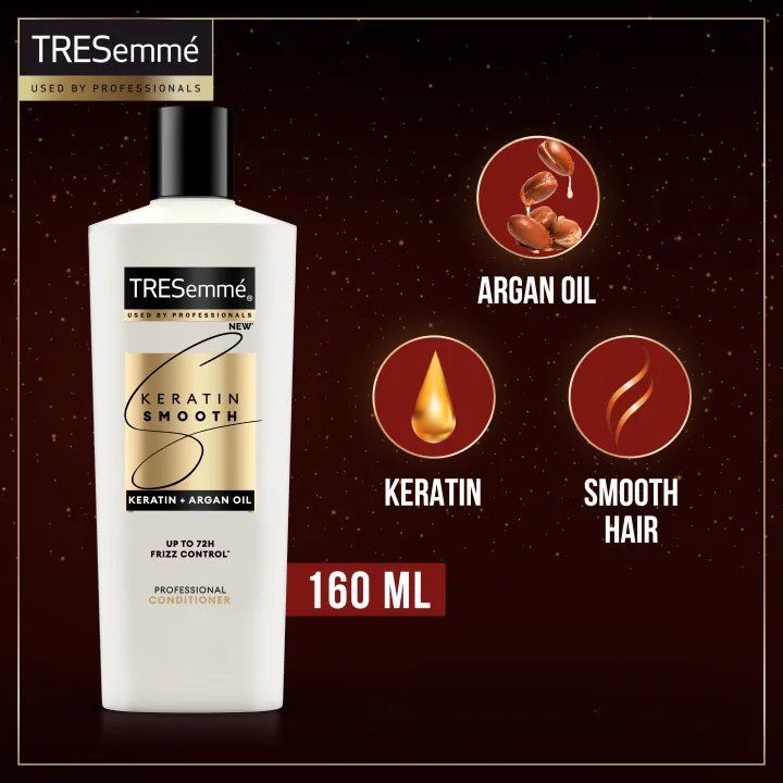 Tresemme Conditioner Keratin Smooth & Straight (160ml)