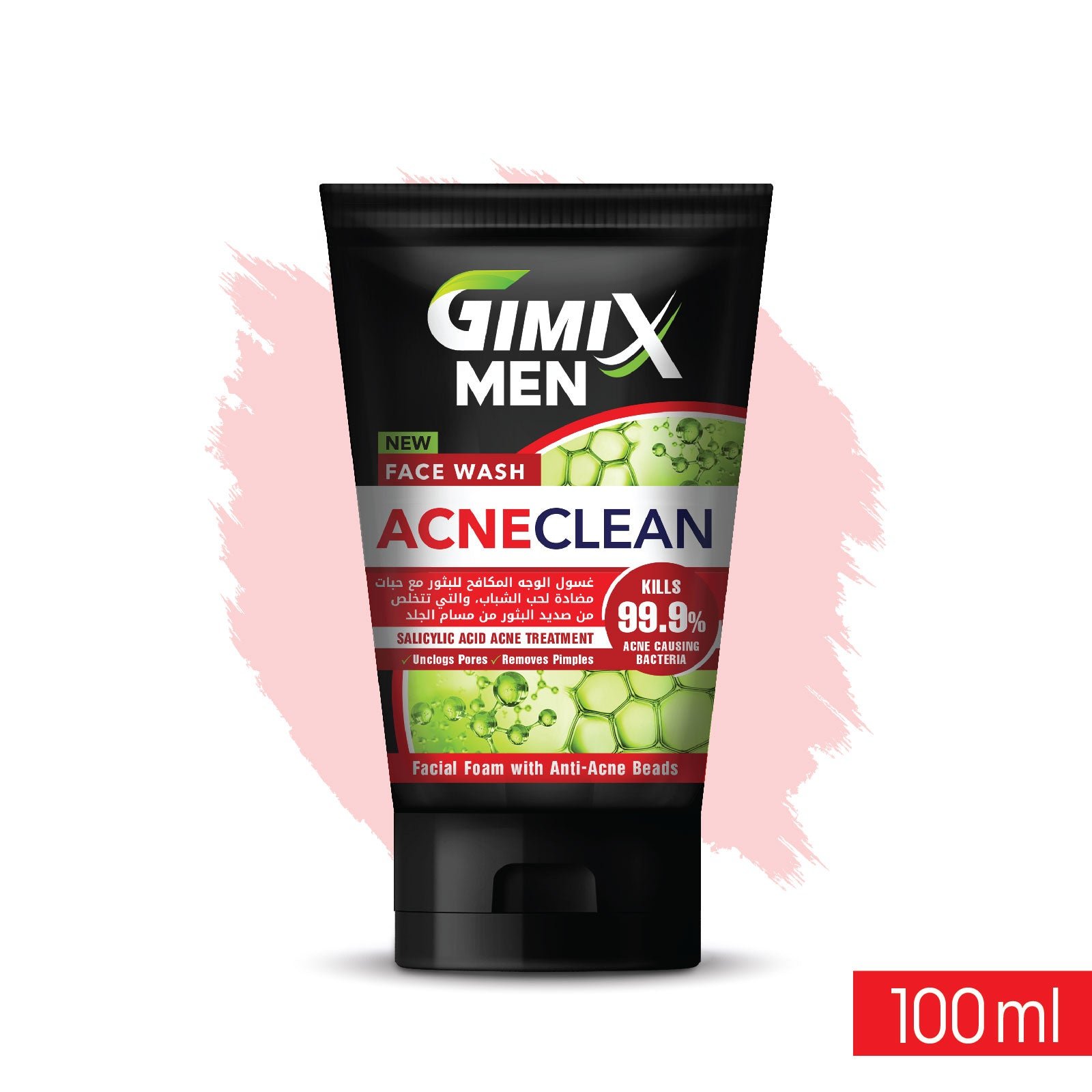 Gimix Men Acne Clean Face Wash (100ml)