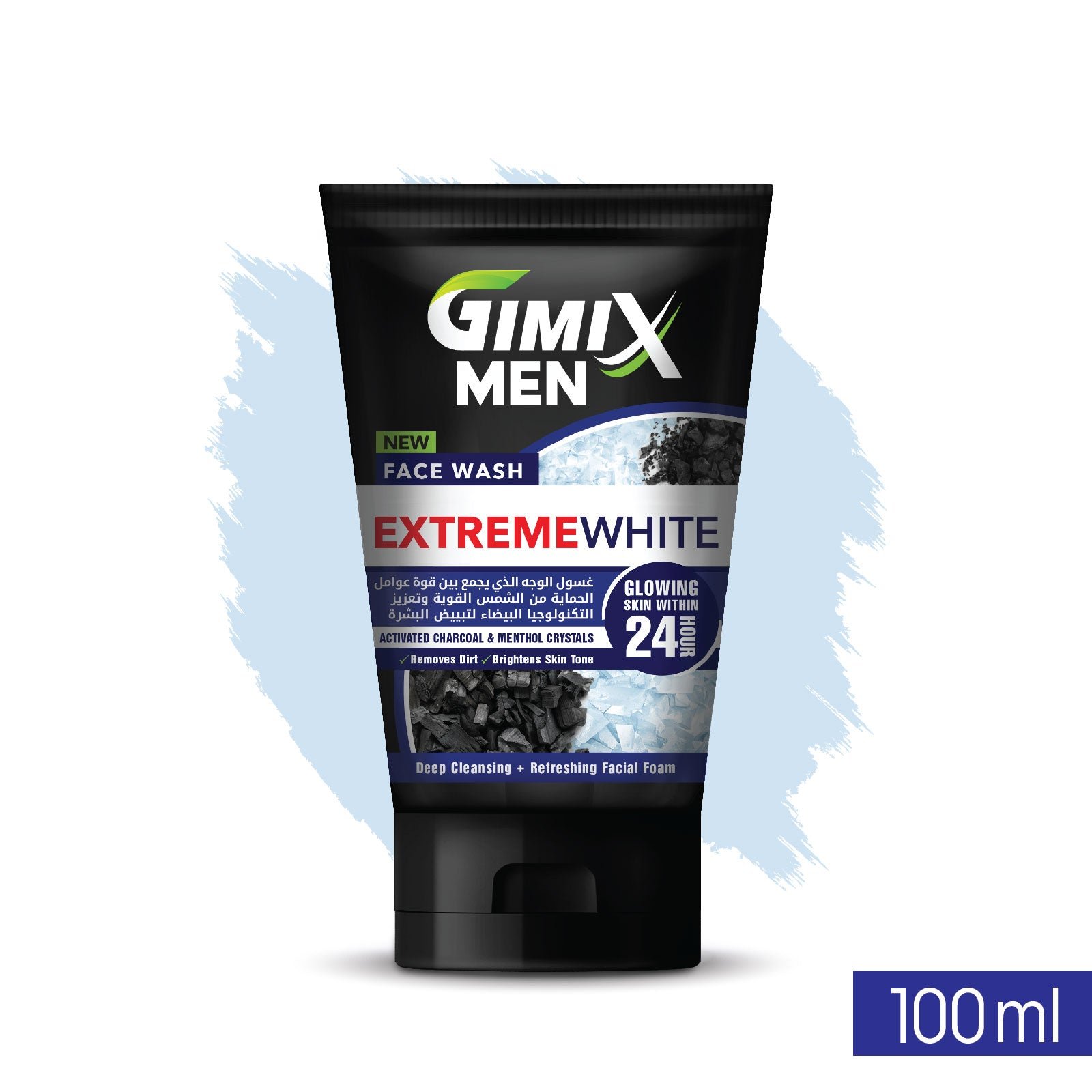 Gimix Men Extreme White Face Wash (100ml)
