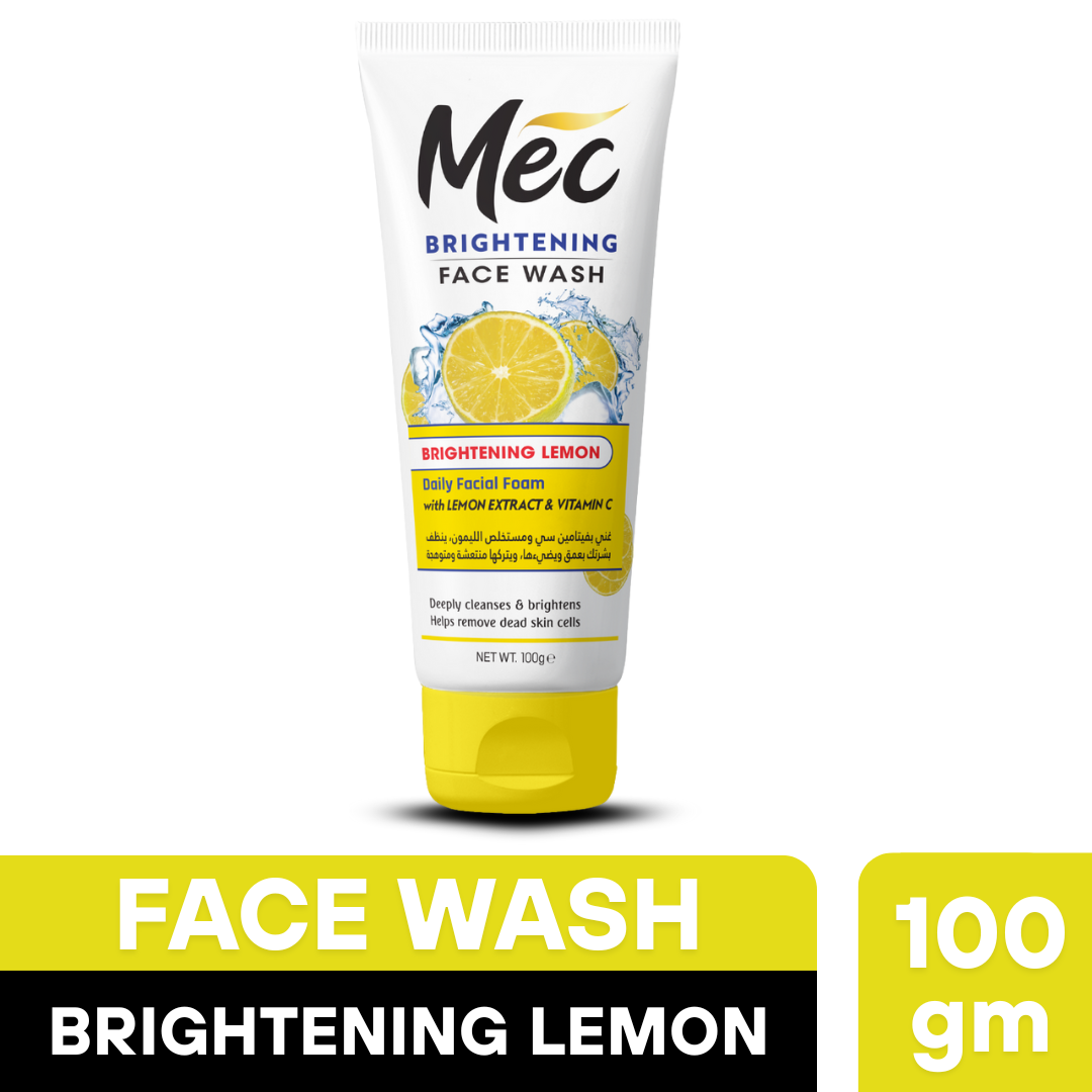 Mec Brightening Lemon Face Wash (100gm)