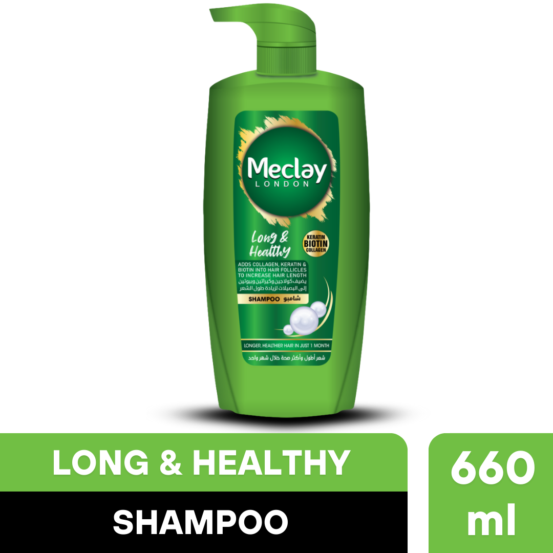 Meclay London Long & Healthy Shampoo (660ml)