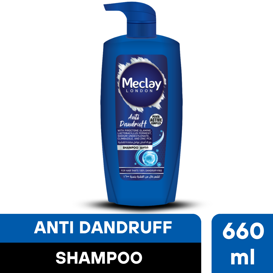 Meclay London Anti Dandruff Shampoo (660ml)