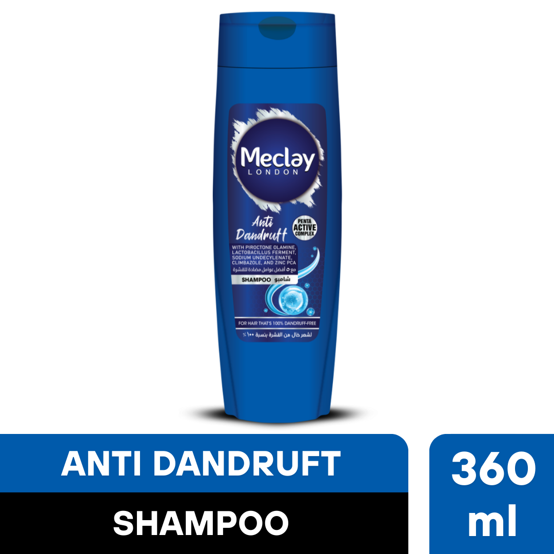 Meclay London Anti Dandruff Shampoo (360ml)