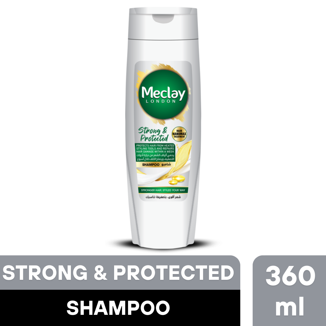 Meclay London Strong & Healthy Shampoo (360ml)
