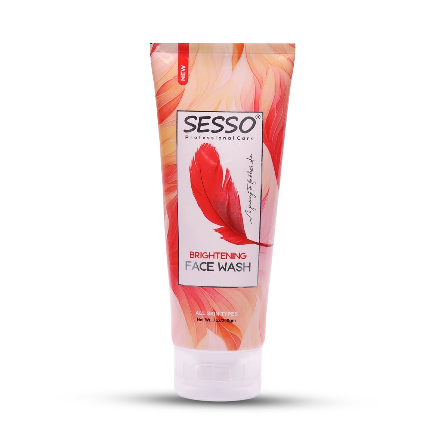Sesso Glowing Feather Brightening Face Wash (200ml)