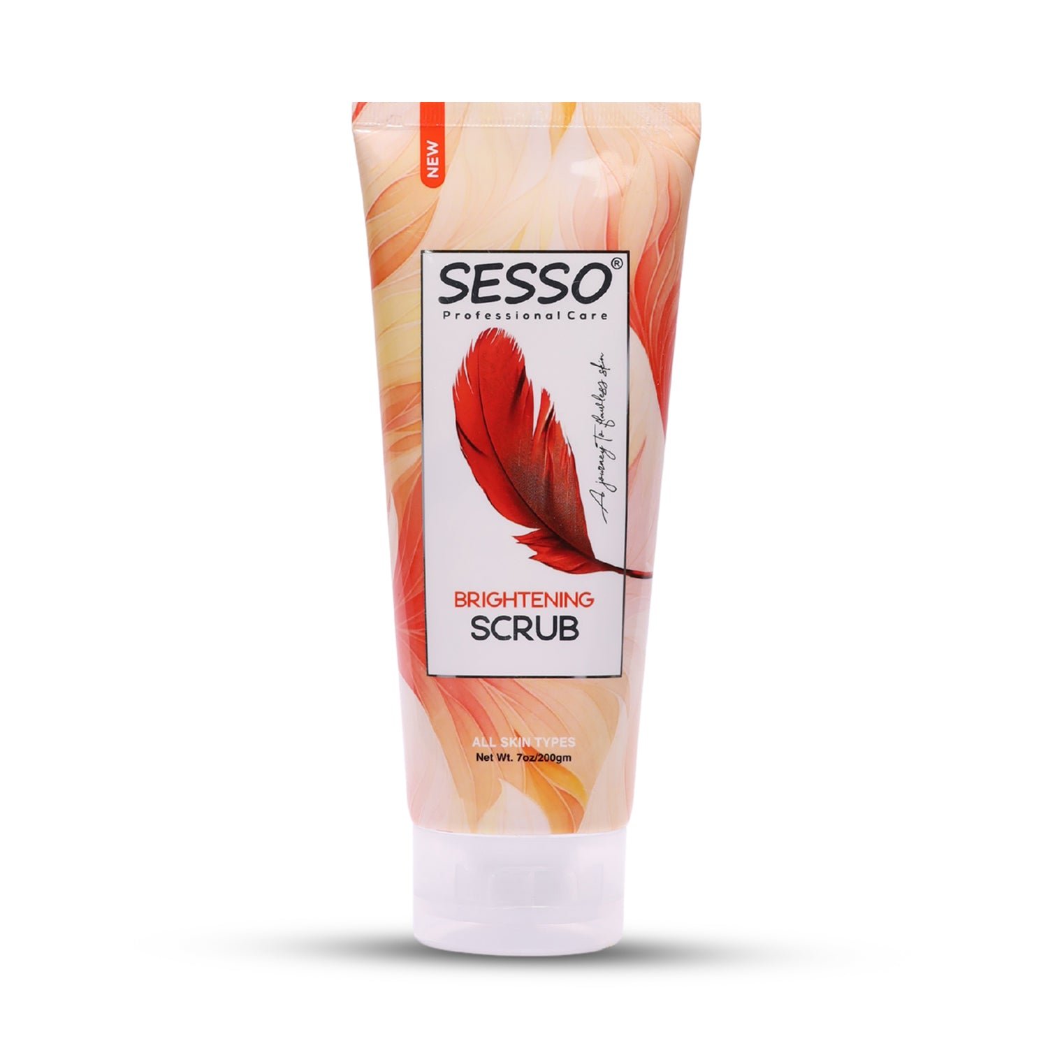 Sesso Glowing Feather Face Scrub (200ml)