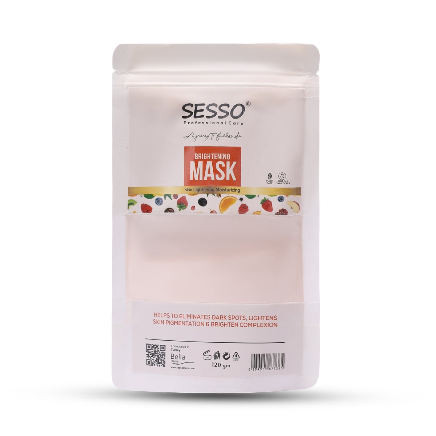 Sesso Glowing Fruity Face Mask