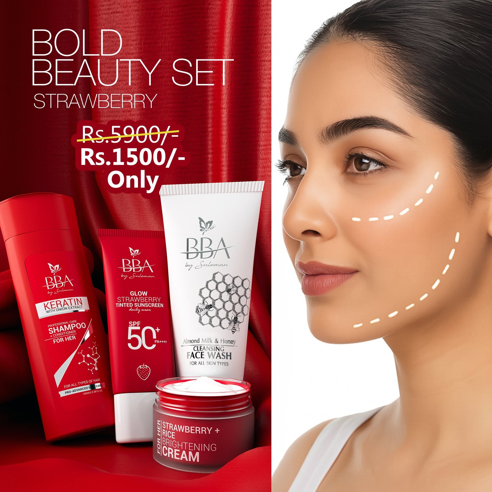 My Bba Skincare Bold Beauty Set (Strawberry)