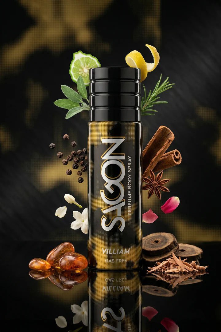 Sagon Villiam Body Spray (120ml)